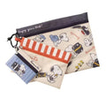 Vintage Travel Style Snoopy 3-Piece Storage Bag Set